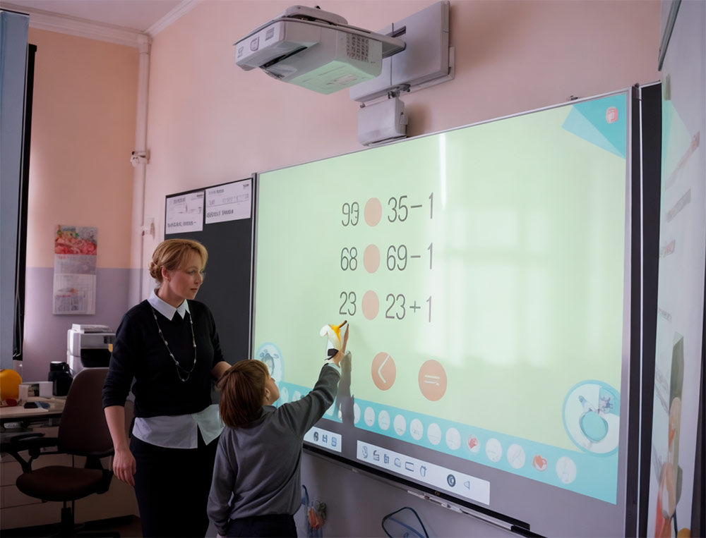 Современная классная доска